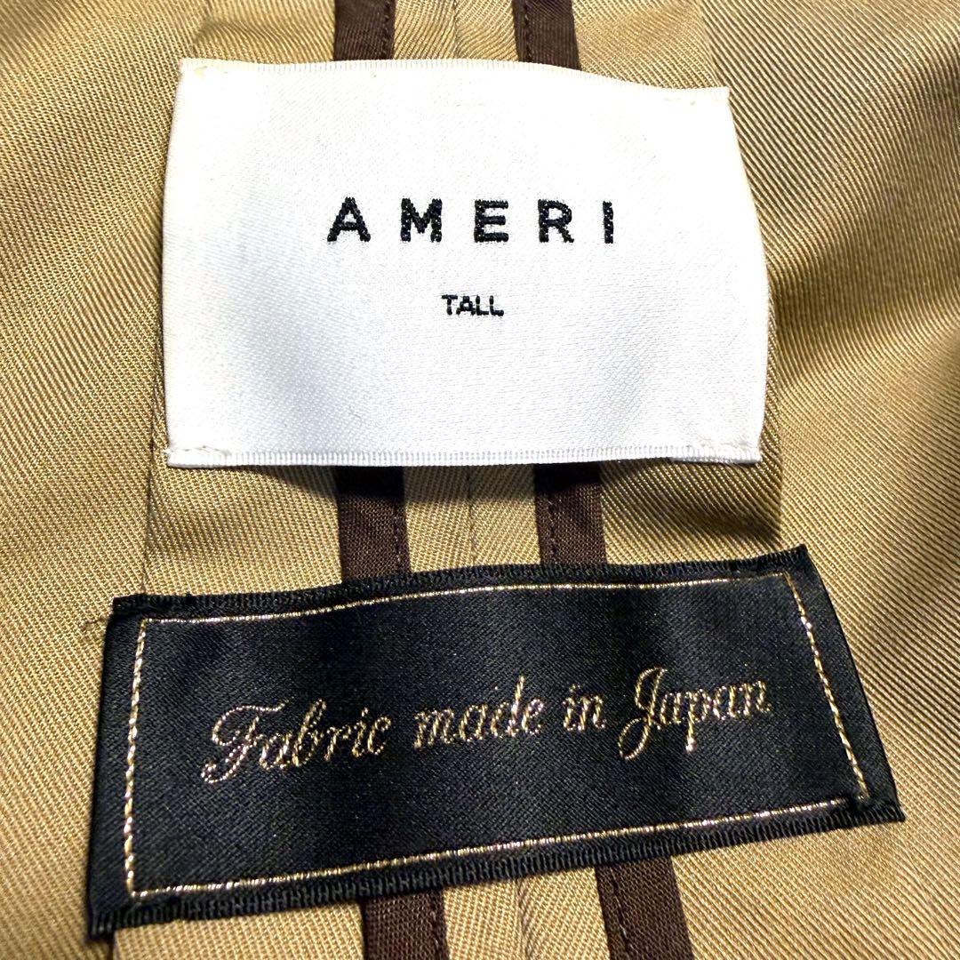 【AMERI】 TURKEY ORGANIC FLARE TRENCH COAT