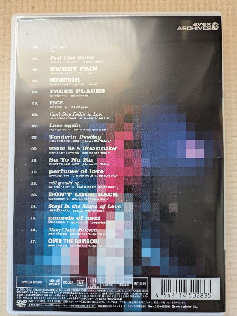 globe the best live 1995-2002 2枚セット