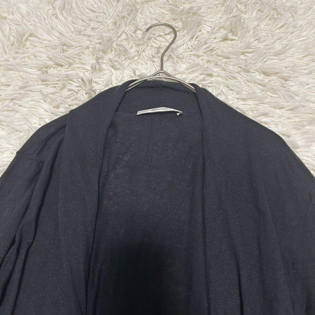 最上級✨️MaxMara 白タグ シルク リネン カーディガン 大きいサイズ