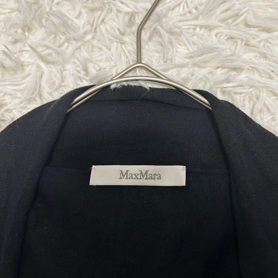最上級✨️MaxMara 白タグ シルク リネン カーディガン 大きいサイズ