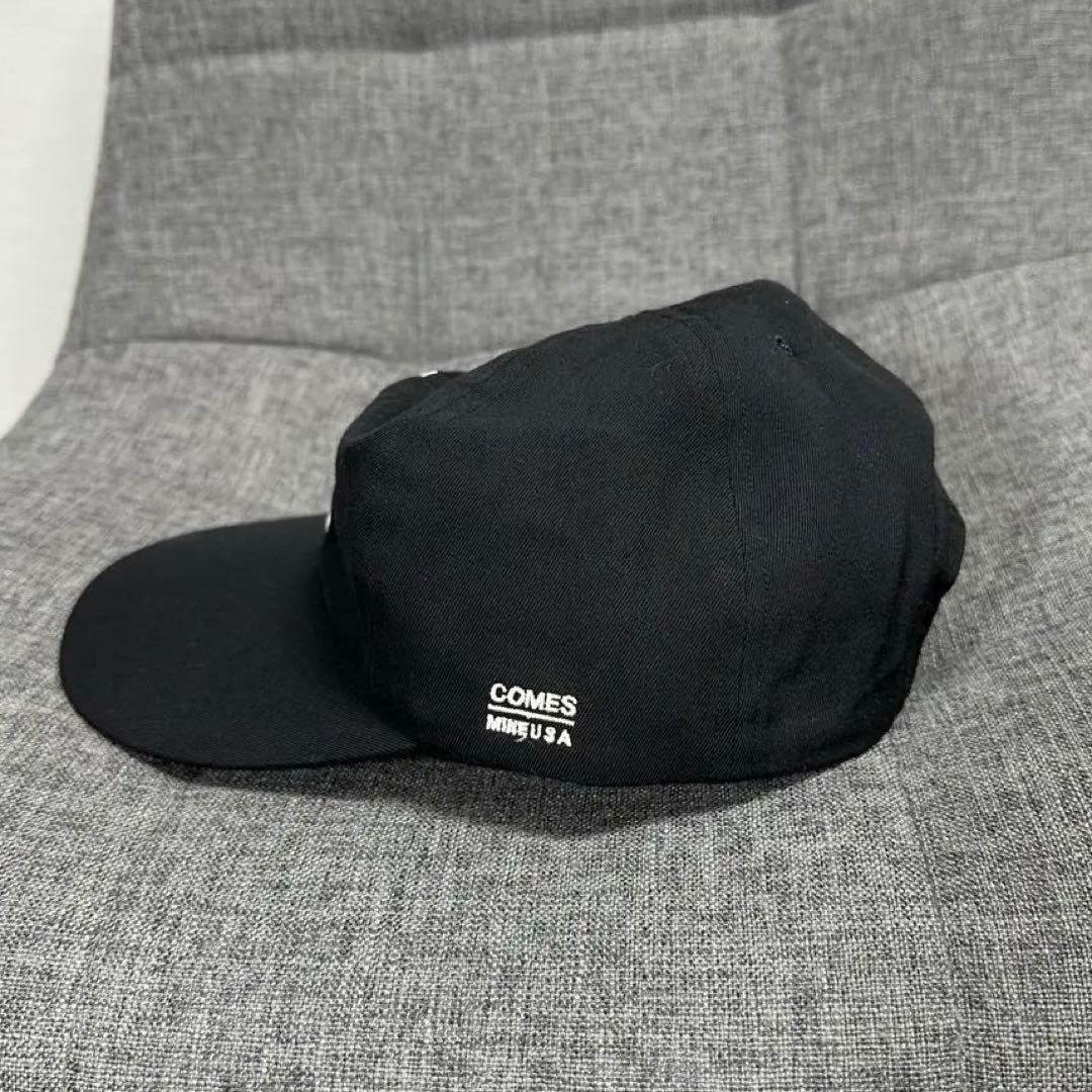 wism comesandgoes LAロゴ キャップ　黒