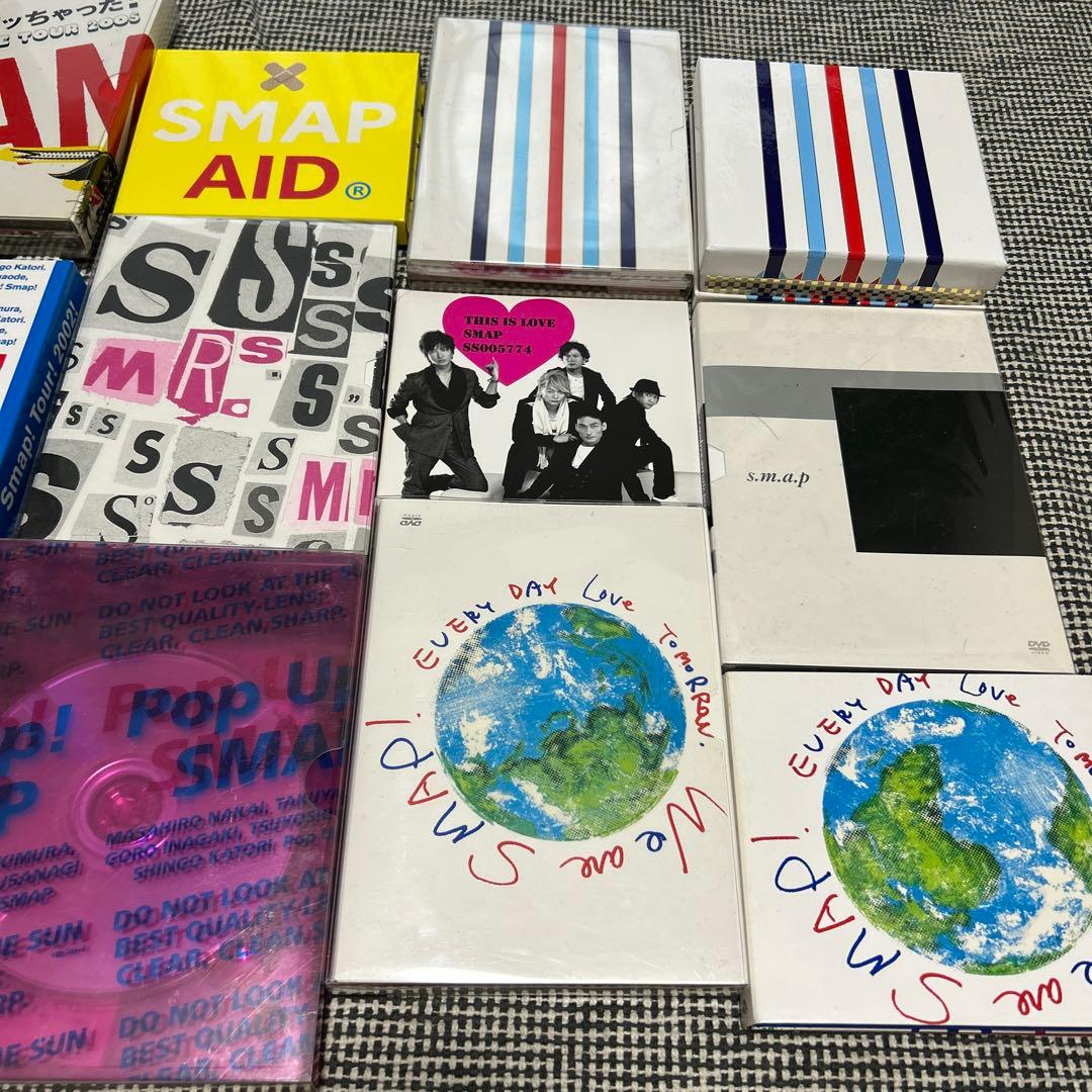 特典付き【公式】SMAP CD/DVDまとめ売り