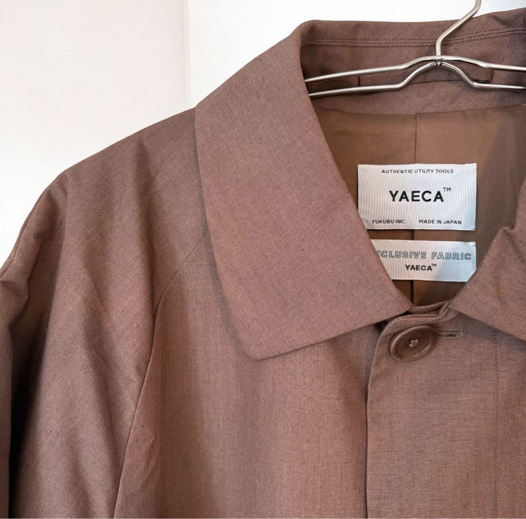 YAECA SOUTIEN COLLAR COAT LONG ステンカラーコート