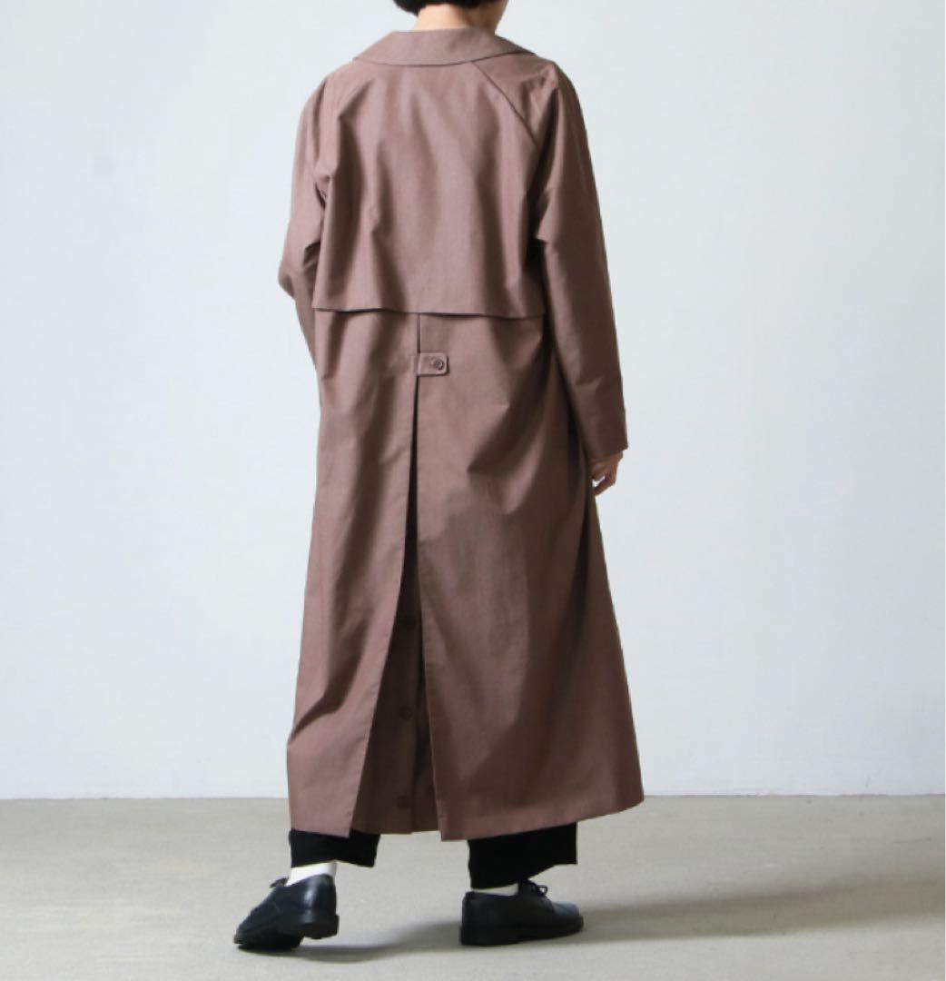 YAECA SOUTIEN COLLAR COAT LONG ステンカラーコート