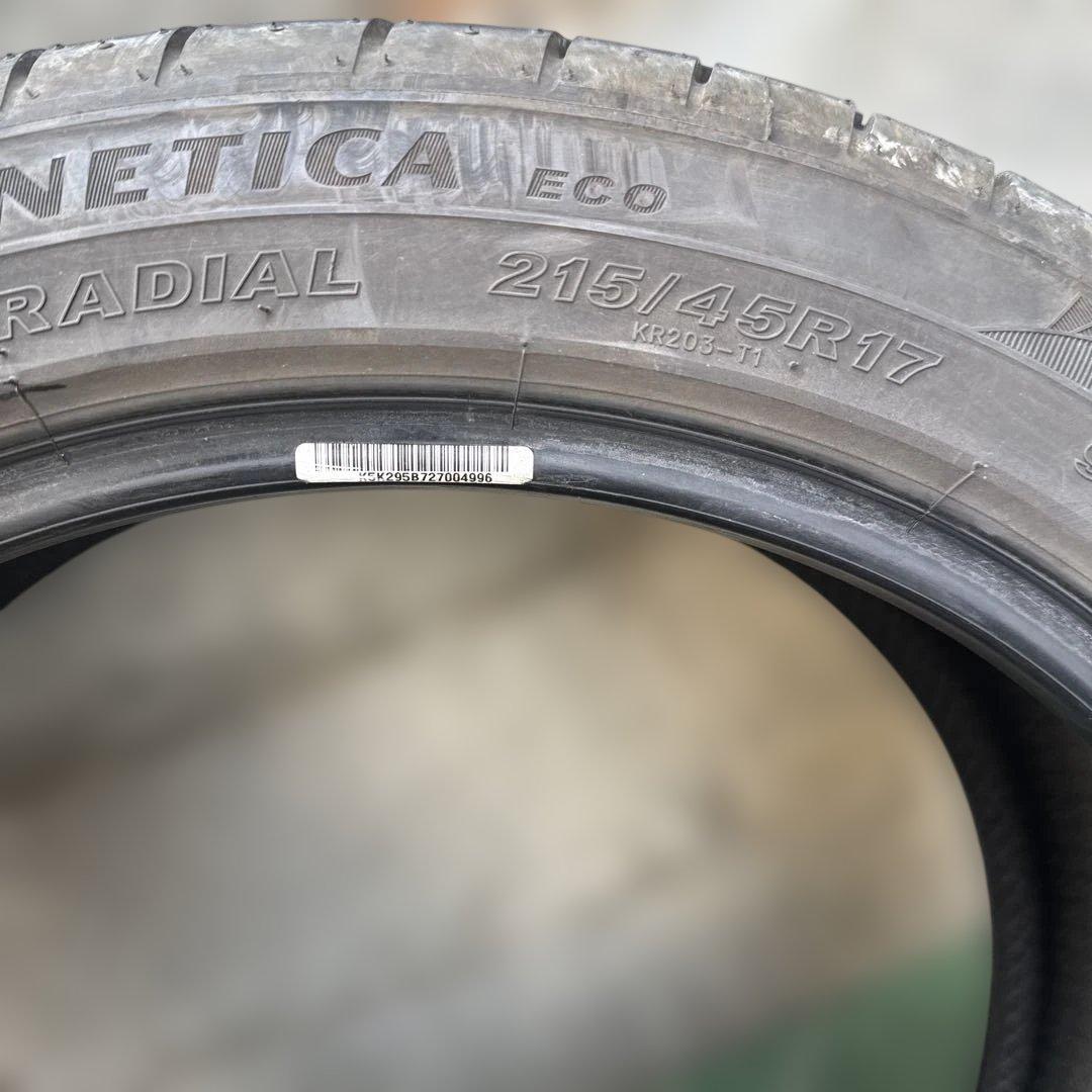 KENDA 215/45R17 2本　25年製　中古品