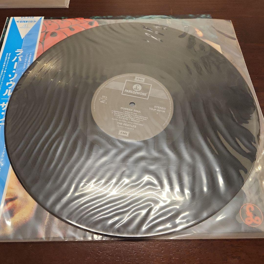【LP】ビートルズ ラバー ソウル ビートルズ　Beatles　帯付