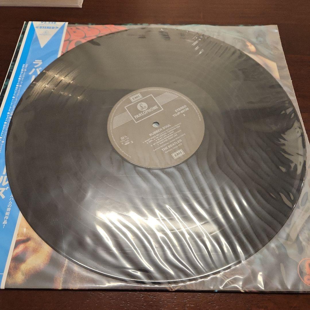 【LP】ビートルズ ラバー ソウル ビートルズ　Beatles　帯付