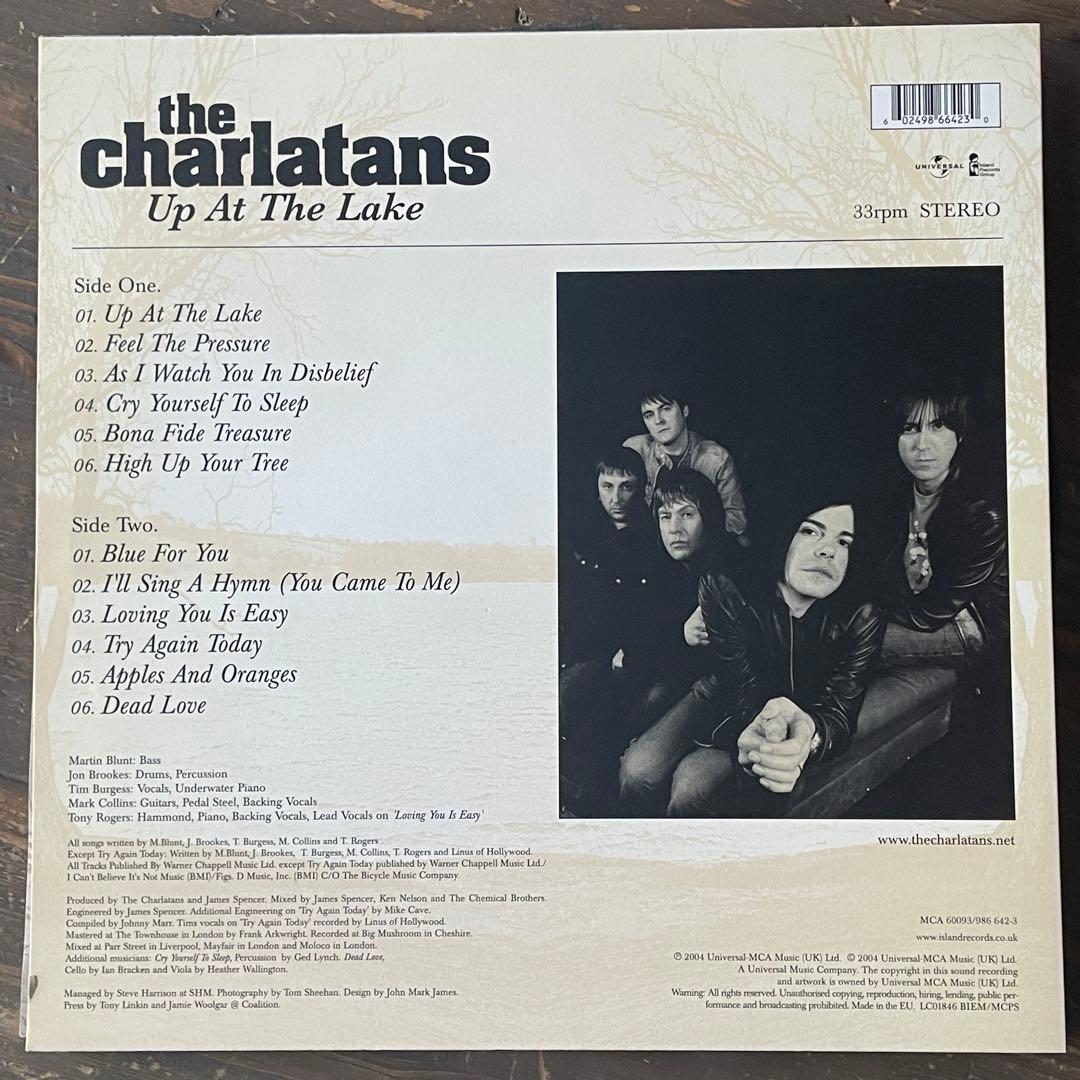 【LP】the charlatans / Up At The Lake レコード
