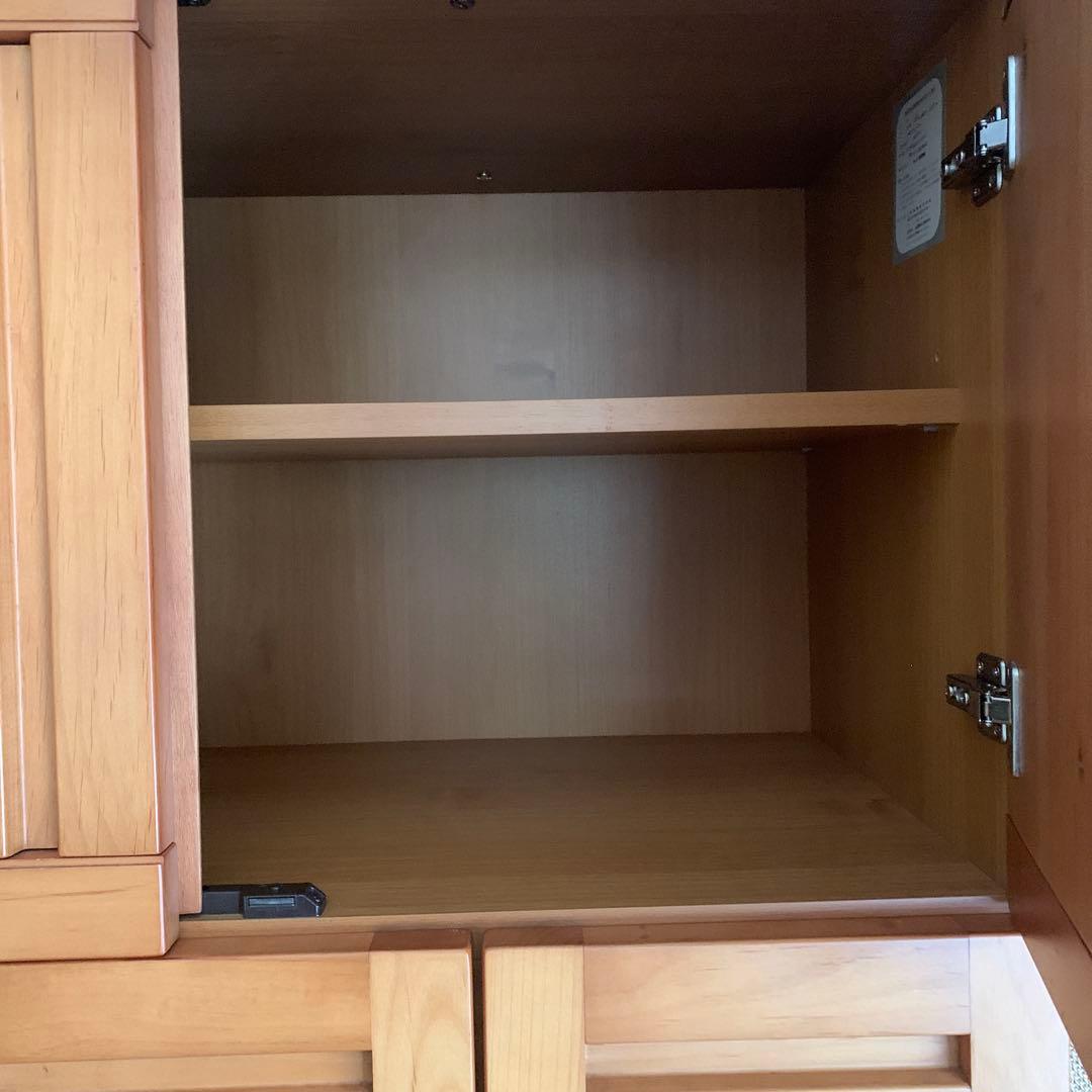 木製収納 引き出し付き ナチュラルウッド