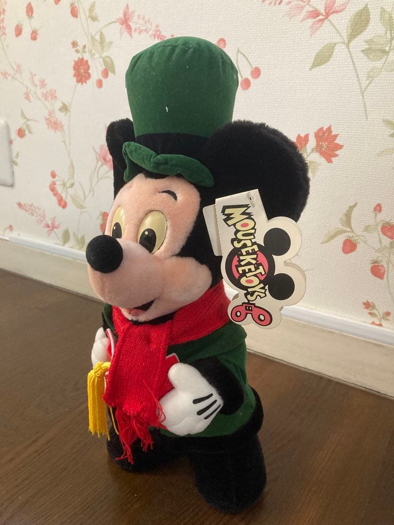 ミッキーマウス　レトロ　ぬいぐるみ　聖歌隊