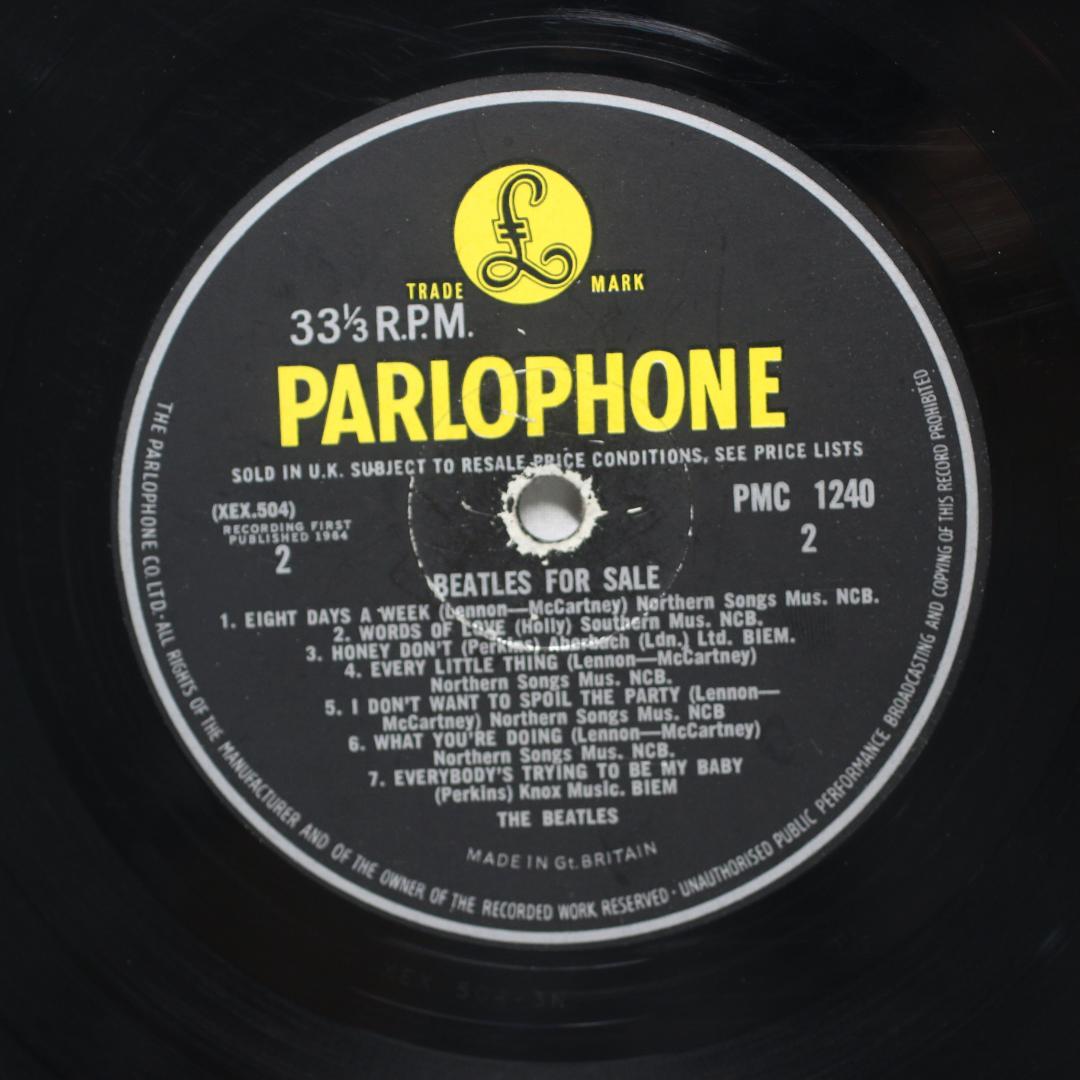 英LP The Beatles For Sale UK盤 Mono 後期マト