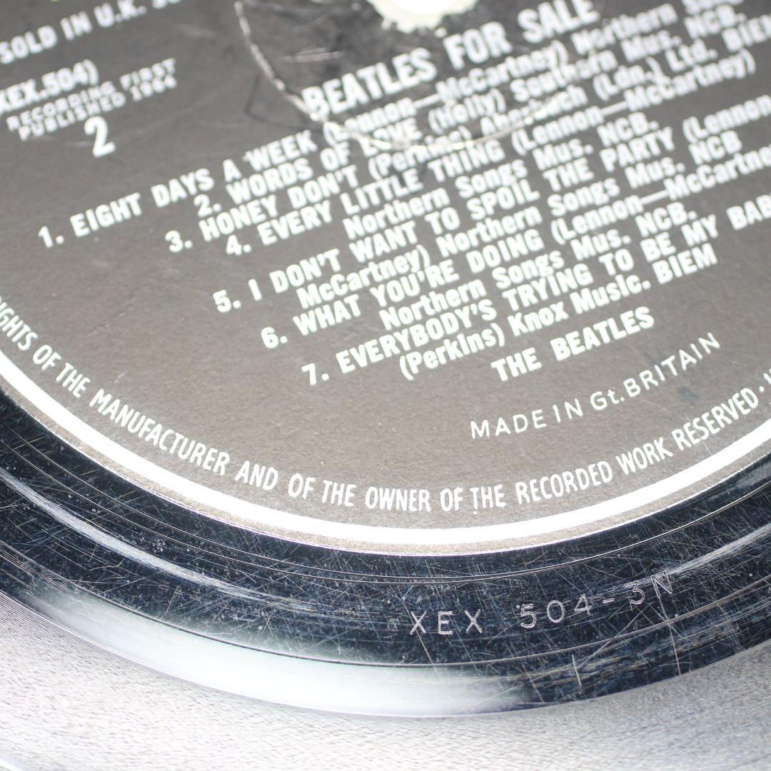 英LP The Beatles For Sale UK盤 Mono 後期マト