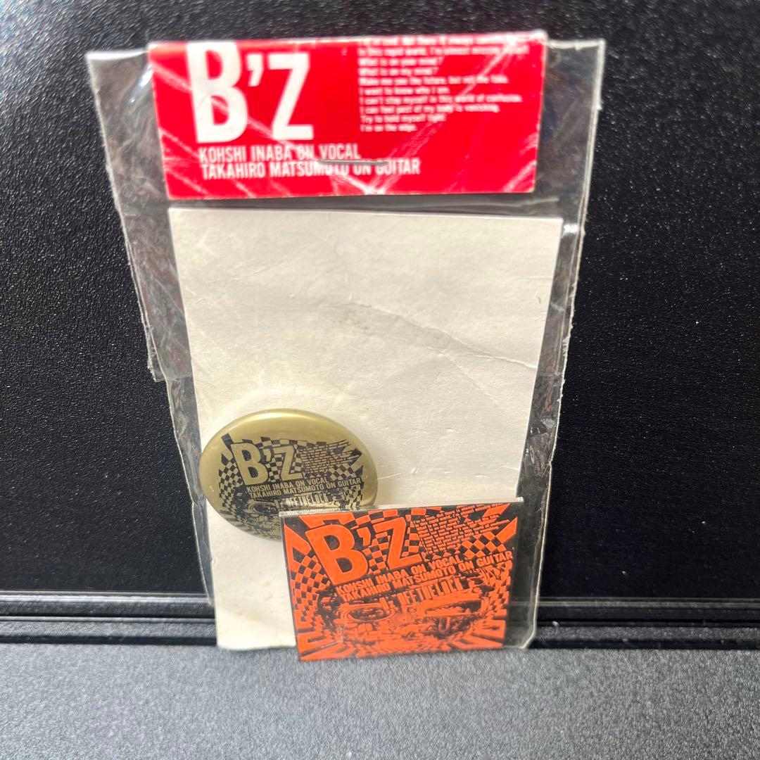B'z LIVE-GYM OFF THE LOCK 缶バッジ ピンバッジ