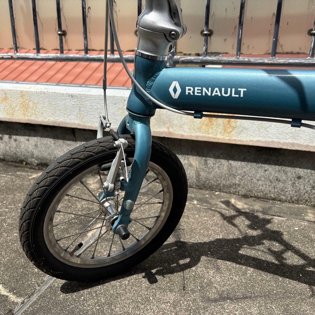 ルノー　 折り畳み自転車　超軽量　ロック・ライトのオマケ付