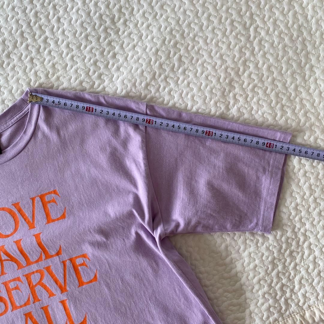 【レア】藤井風 LOVE ALL SERVE ALL Tシャツ ラベンダー L