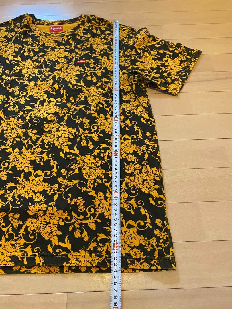 Supreme☆Small Box Tee☆L☆Black Floral