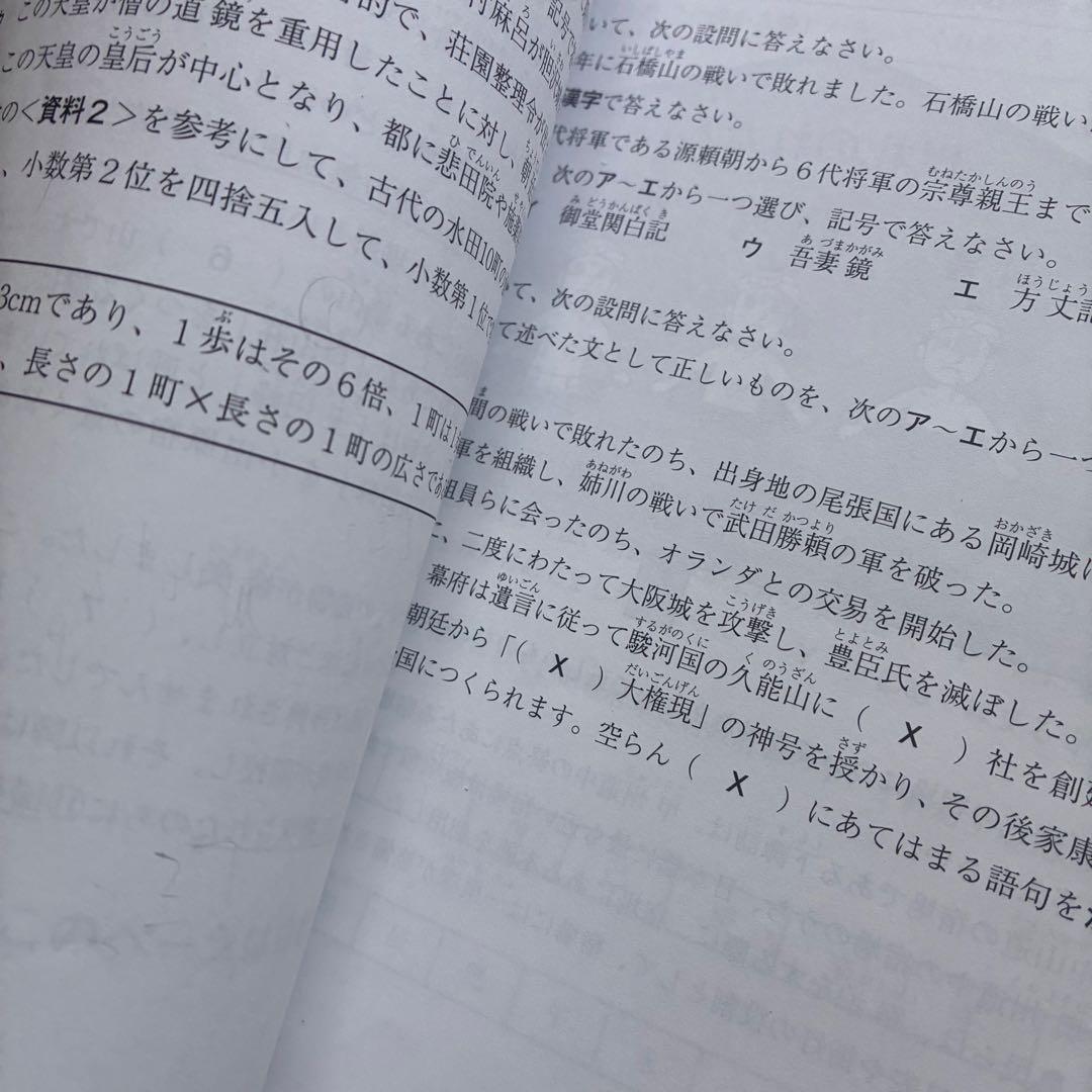 学校別サピックスオープン　開成　2024年、2025年セット