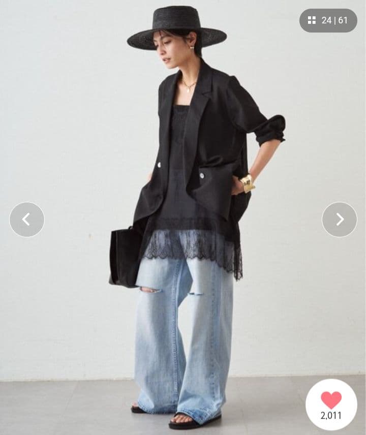 新品未使用　 Loungedress　ラウンジドレスリラックスジャケット