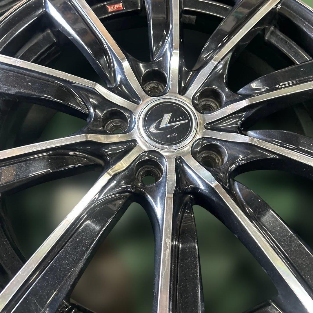 中古アルミ17X7.0レオニス　ノア、ヴォクシィ、ステップワゴン、CX-5など