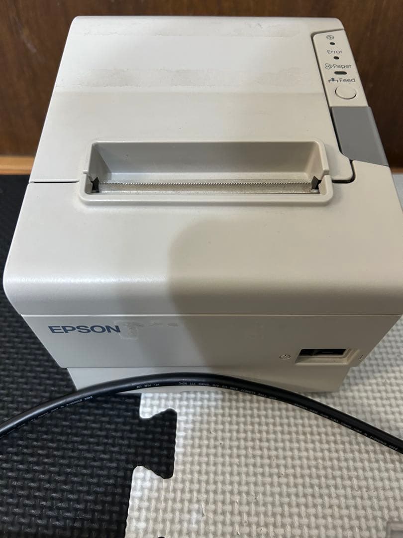 ②EPSON エプソン レシートプリンター TM-T88V -i アダプター付き