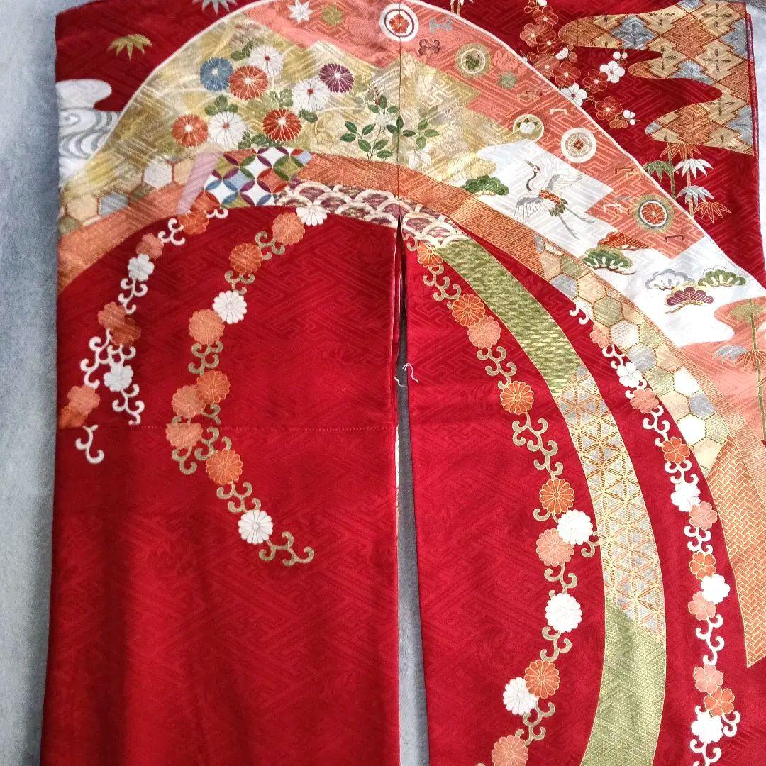 振り袖 正絹 高島屋 金糸