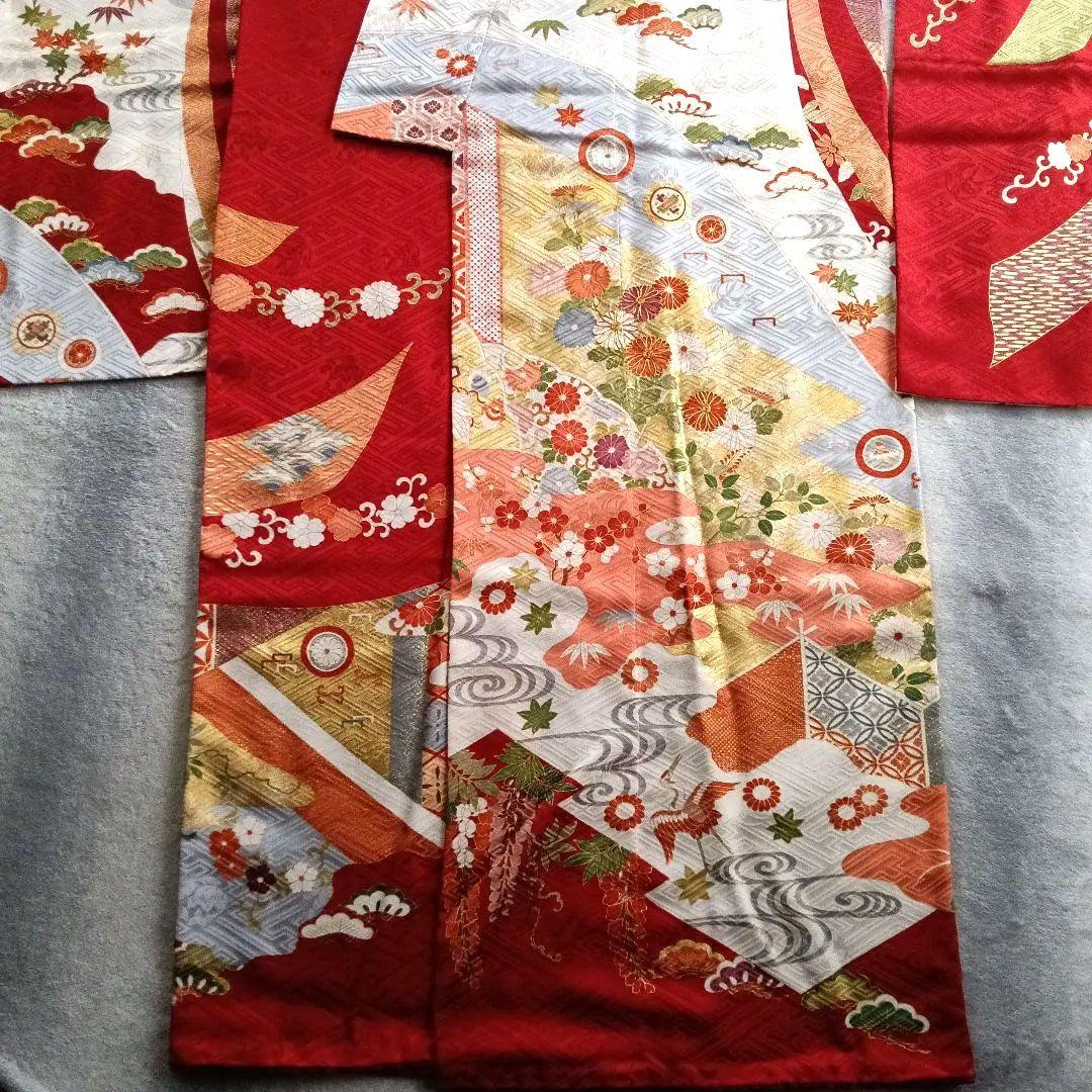 振り袖 正絹 高島屋 金糸