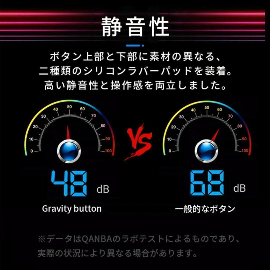 QANBA Gravity KS 24mm クリアヴァイオレットブラック 12個