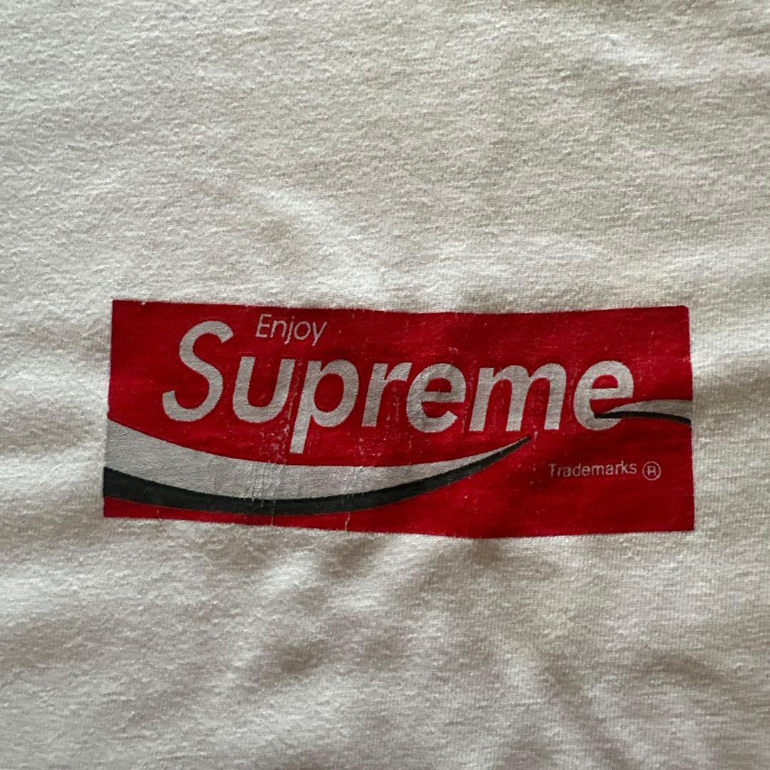 Supreme Tシャツ Lサイズ ホワイト　コカコーラ　ボックスロゴ