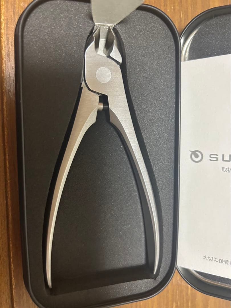 植*油様 新品未使用　SUWADA ステンレス爪切り 専用ケース付