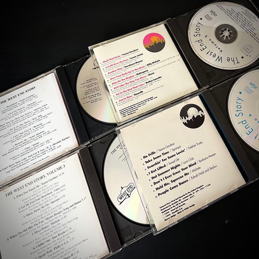 West End Recordsのコンピ4枚組セット