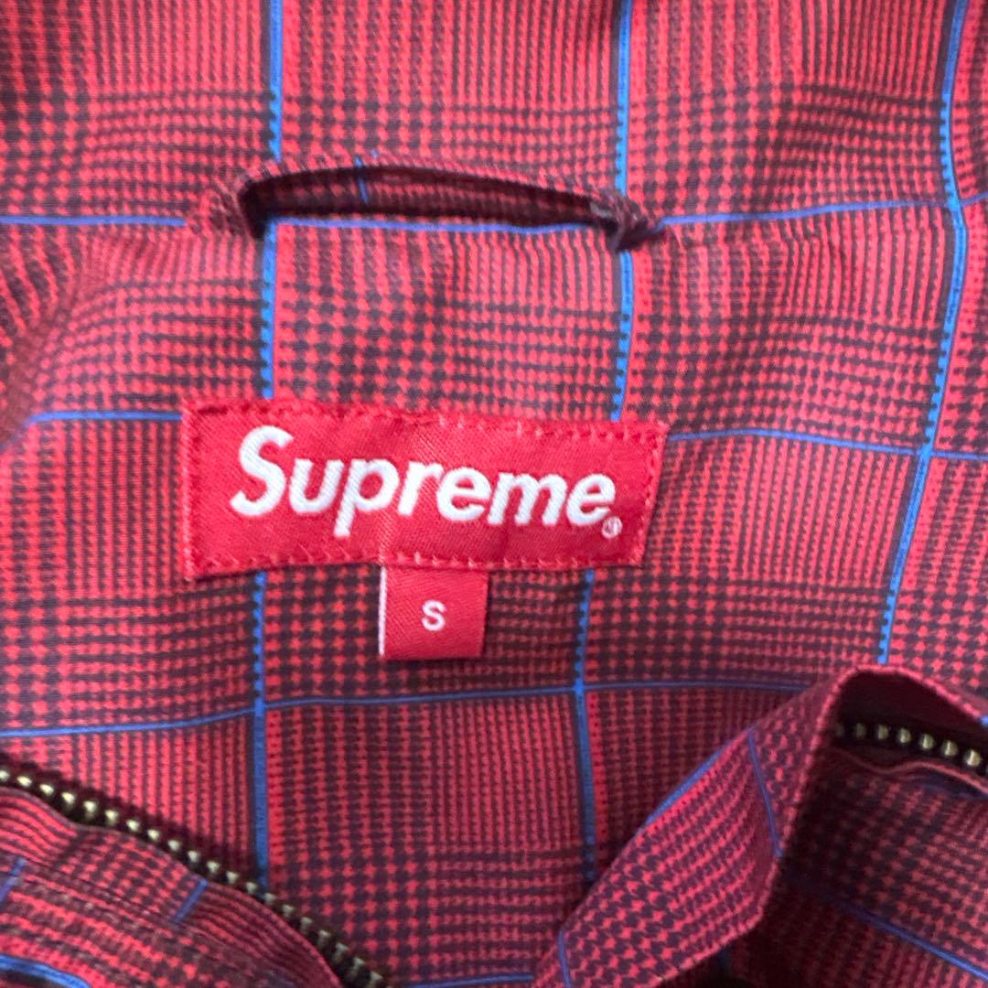 supreme 20ss ナイロン ハーフジップ
