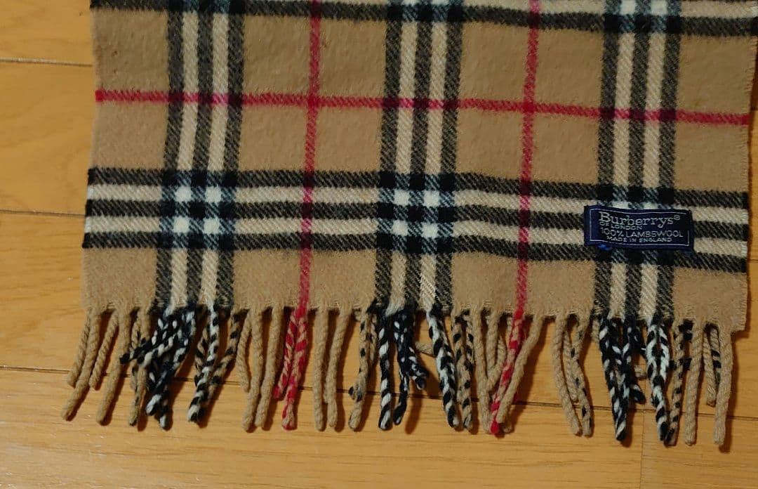 C*y様 【極美品】Burberry ノバチェック柄マフラーラムウール100％