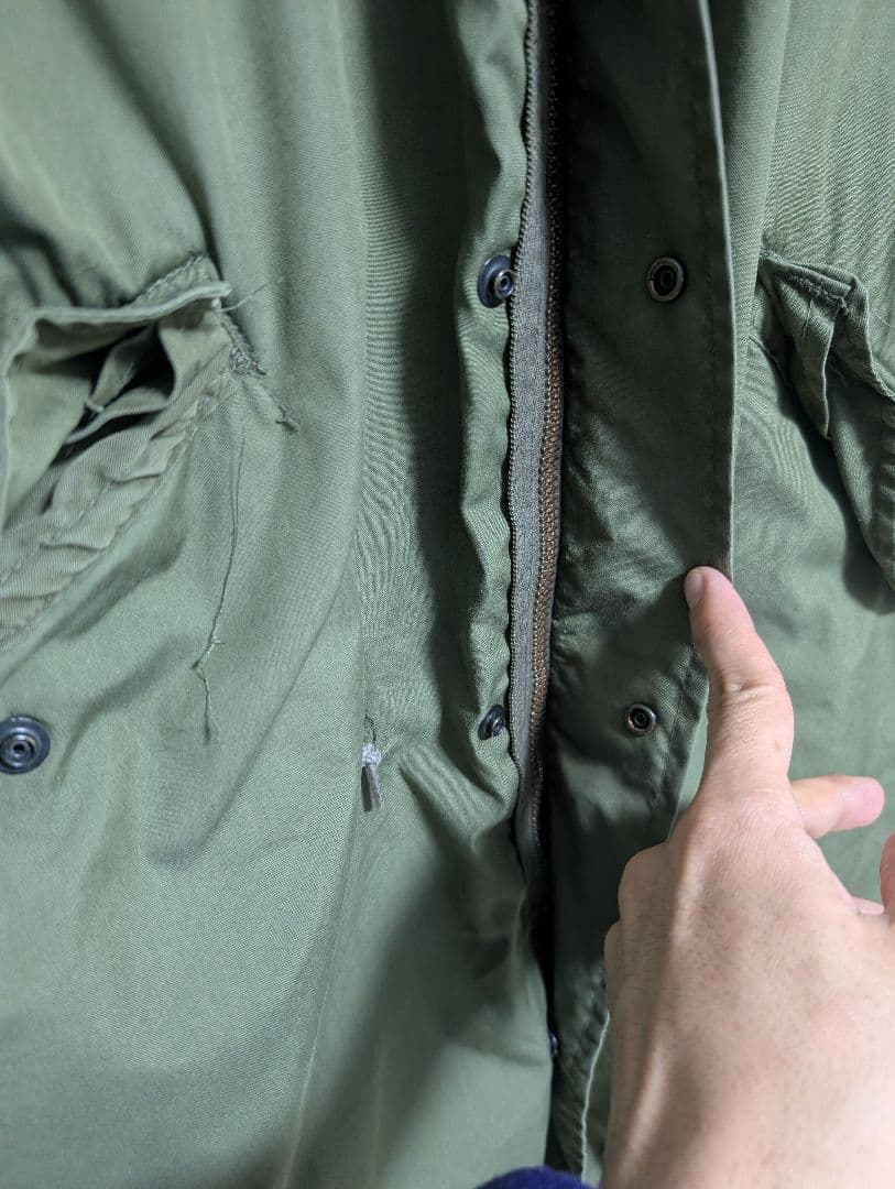 US Army M65 フィッシュテールパーカー本体　 83年　ヴィンテージ