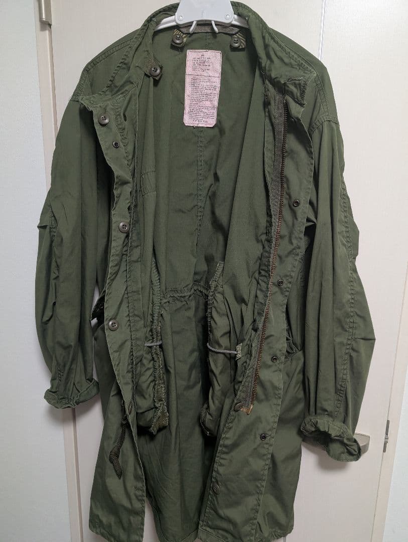 US Army M65 フィッシュテールパーカー本体　 83年　ヴィンテージ