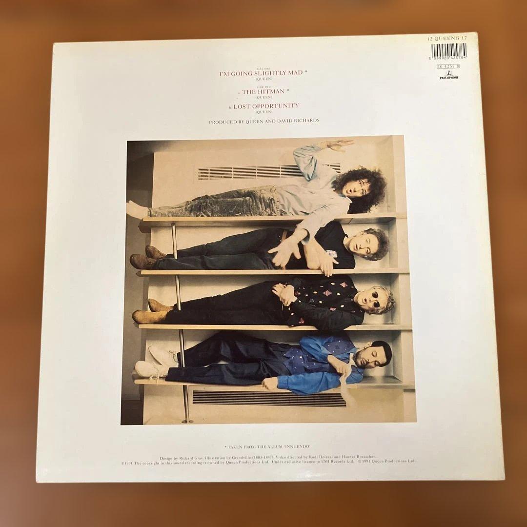 QUEEN I'M GOING SLIGHTLY MAD １２インチレコード