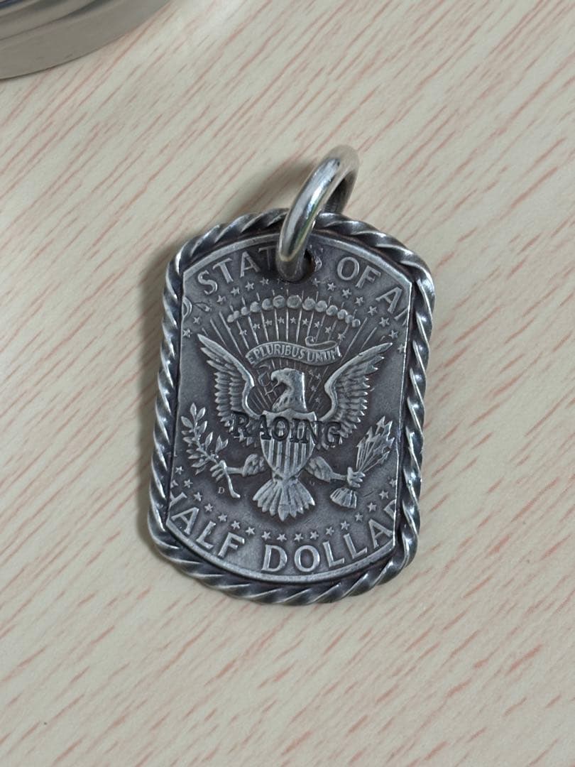 RAOING Half Dollar ID Pendant 【Eagle】