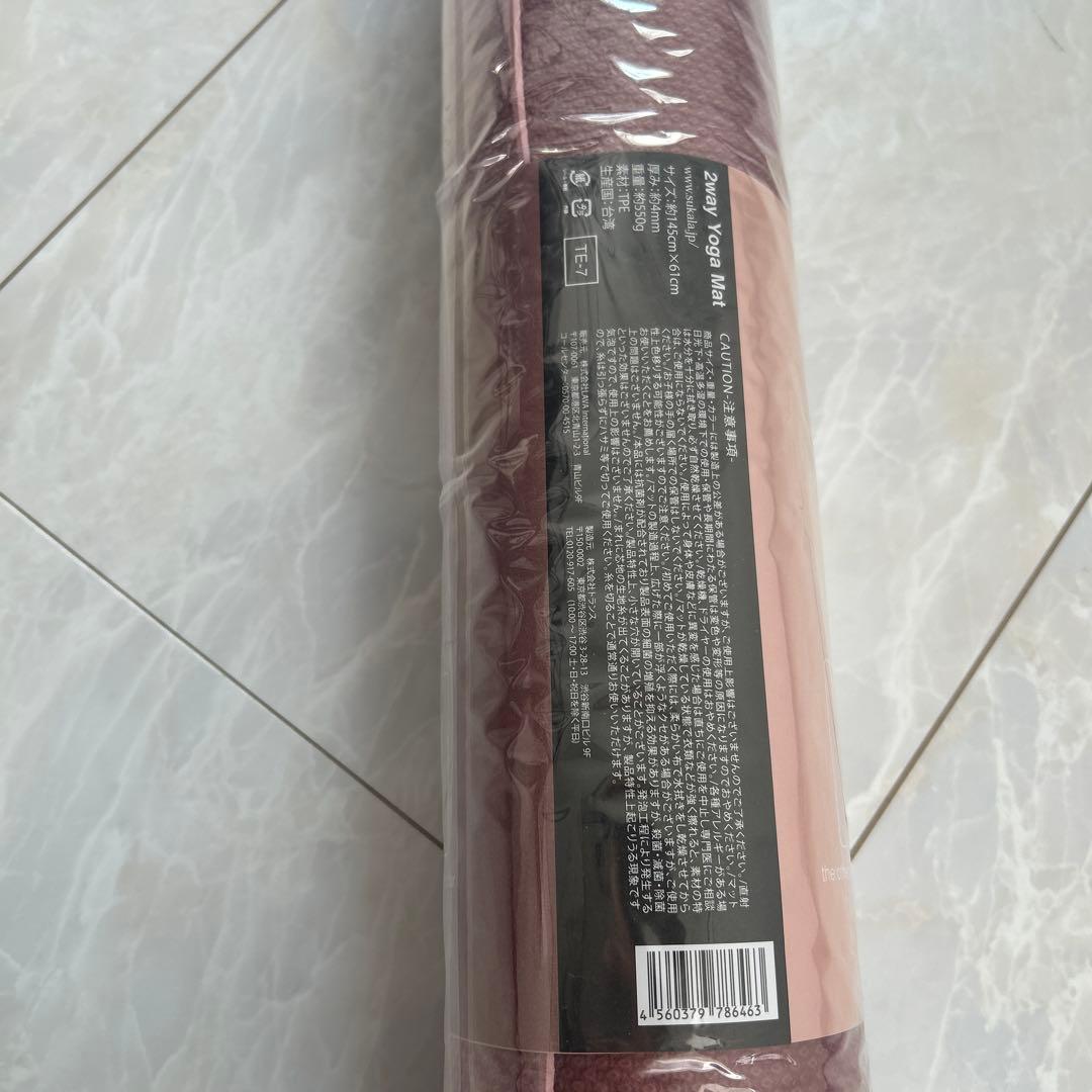 【新品未使用】SUKALA 2way Yoga Mat ローズ
