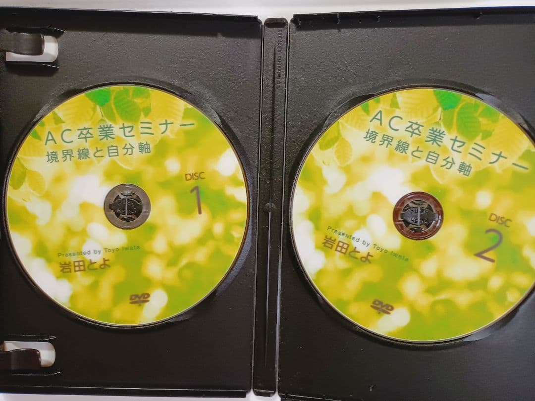 AC卒業セミナー 境界線と自分軸 DVD　岩田とよ