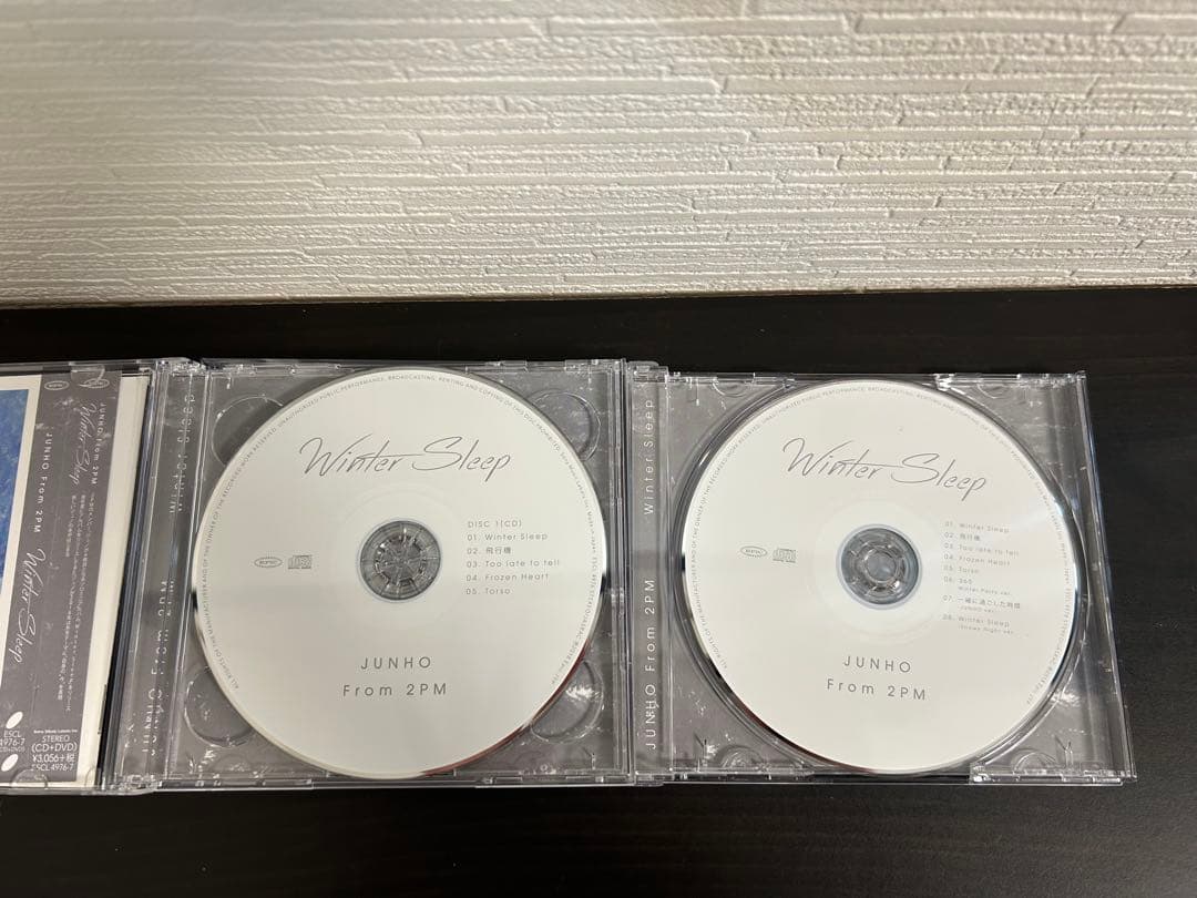 2PM JUNHO ジュノ Winter Sleep CD2枚セット