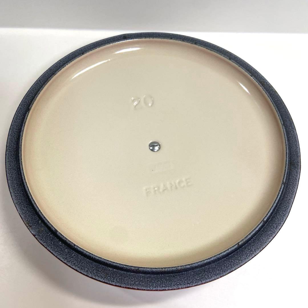 【美品】ルクルーゼ　ココットロンド20cm