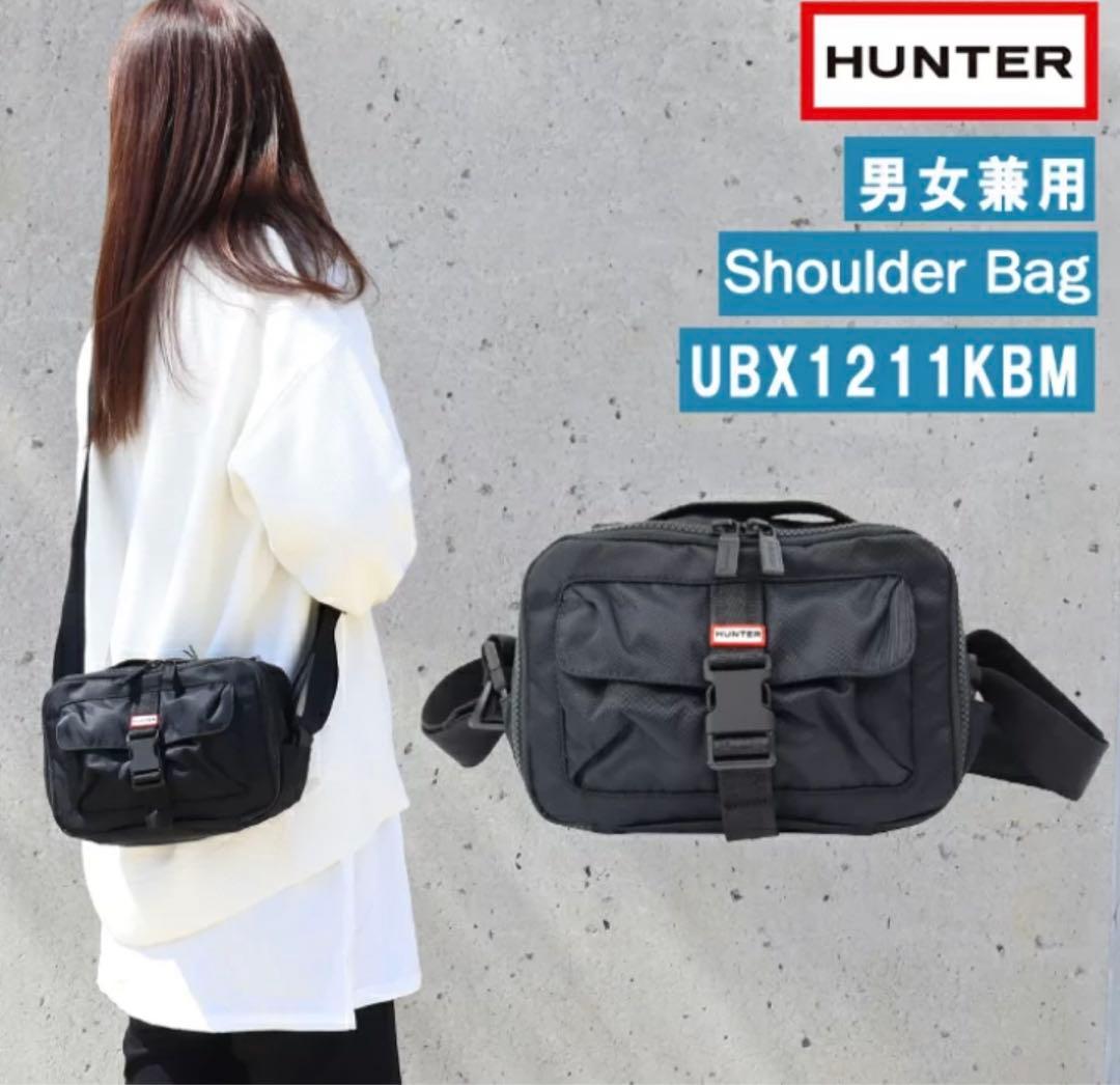 ハンター HUNTER BLACK Nylon 3way ショルダーバック