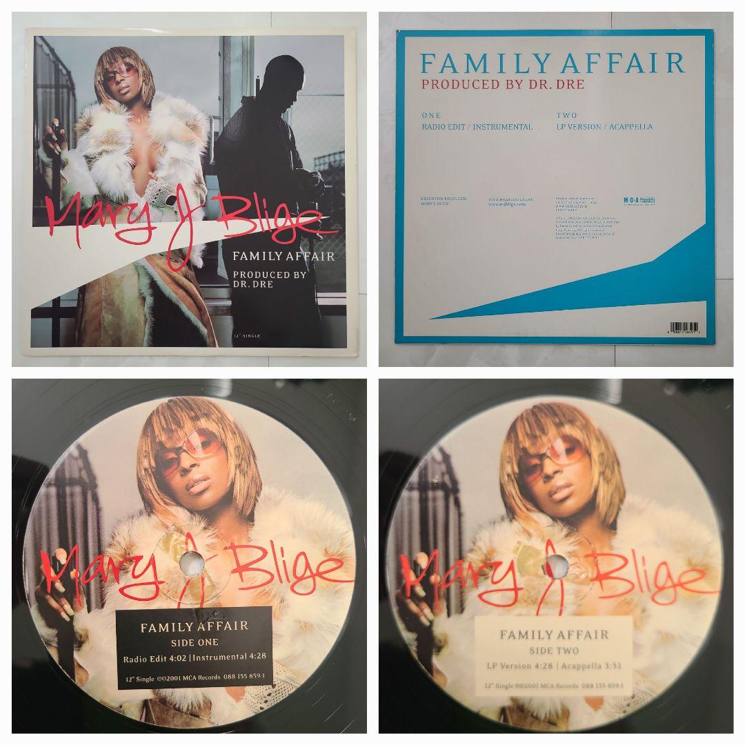 ★ＵＳオリジナル盤他★MARY J. BLIGE１２\"全１１タイトル、計１２枚