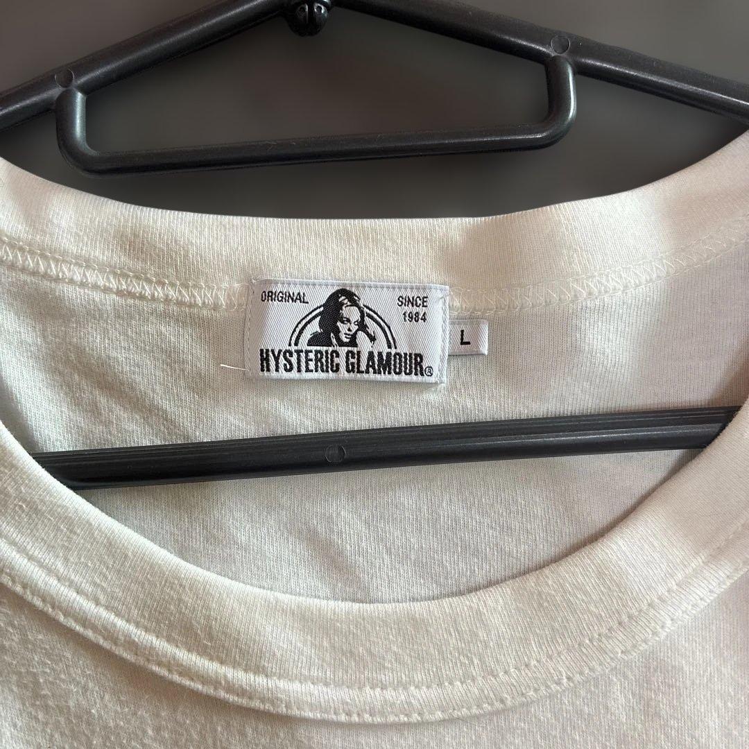 HYSTERIC GLAMOUR ホワイト Tシャツ Lサイズ
