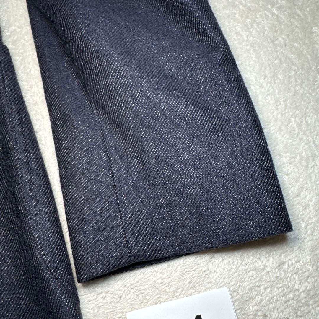 64 美品　エッリコフォルミコラ　テーラードジャケット　カシミア100% 46