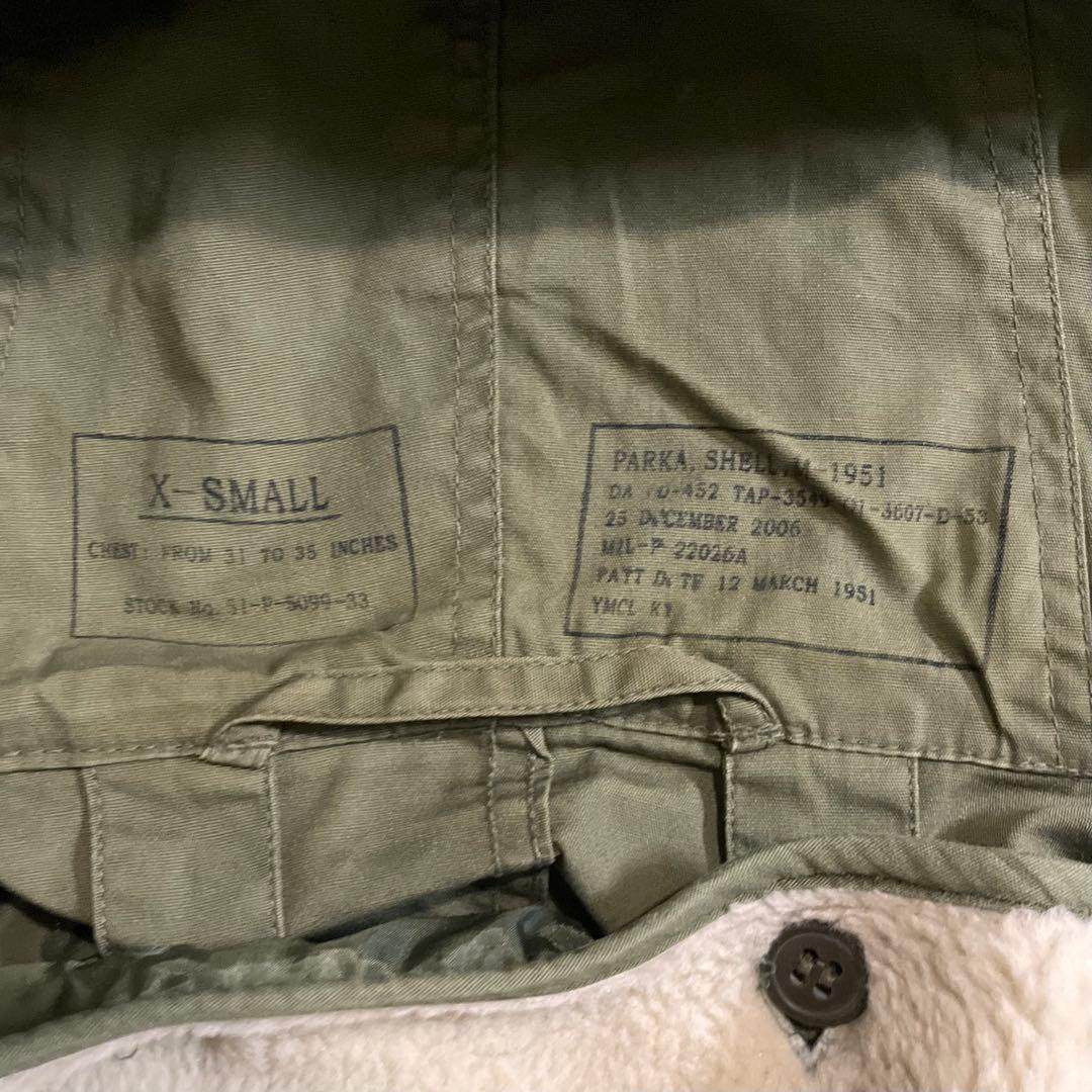 YMCLKY モッズコート XSサイズ PARKA SHELL M-1951
