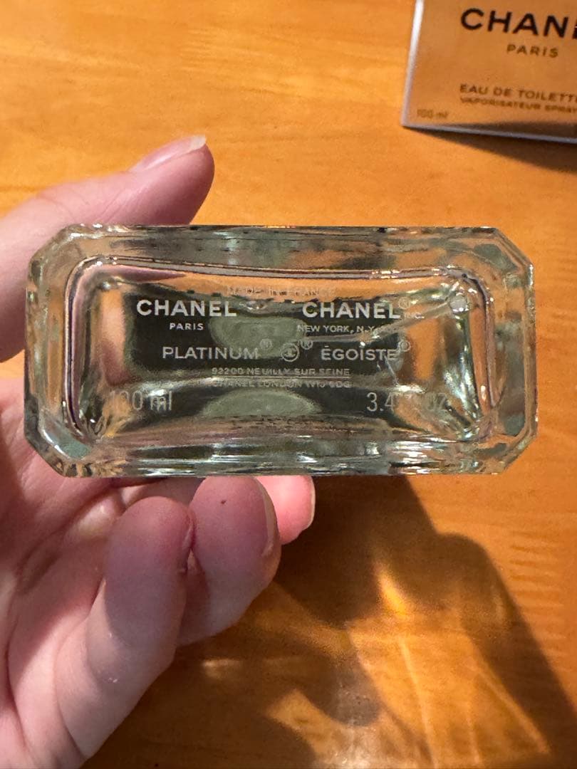 【百貨店購入・国内正規品】シャネル エゴイスト プラチナム 100ml