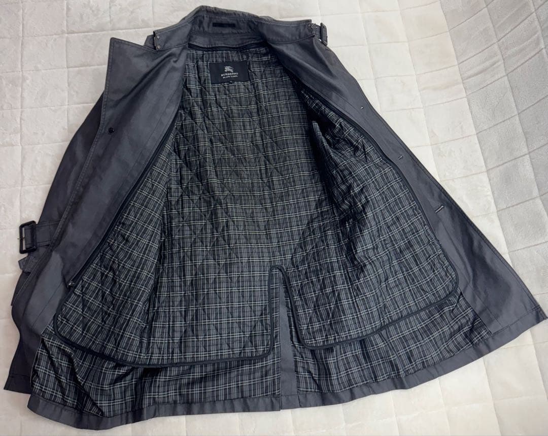 BURBERRY BLACK LABEL トレンチコート　ライナー、ベルト付き