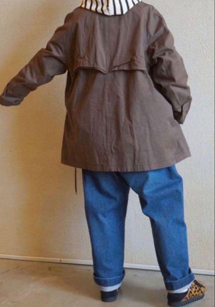 HTS ⭐︎HEAVY COTTON BALMACAAN SHORT COAT美品
