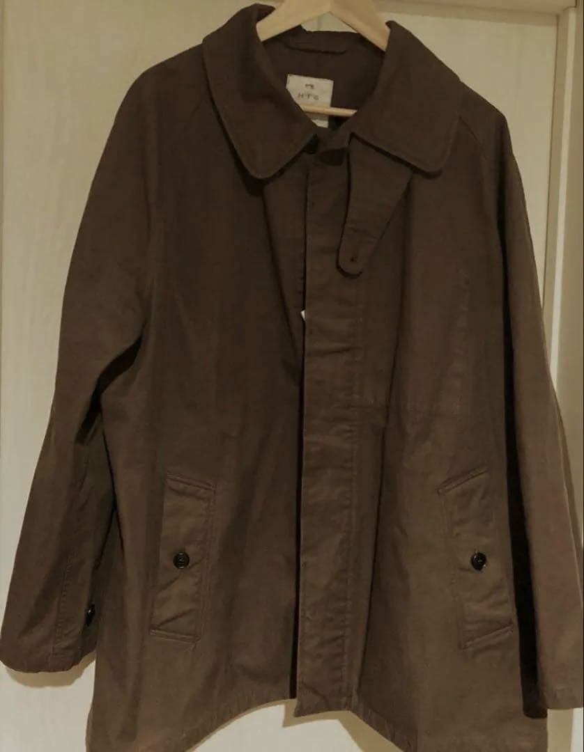 HTS ⭐︎HEAVY COTTON BALMACAAN SHORT COAT美品