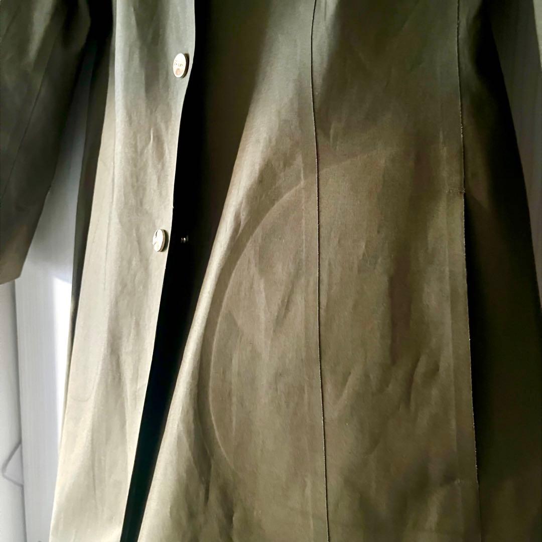 HERNO ヘルノ リバーシブルコート40 カーキ×黒 未使用タグ付